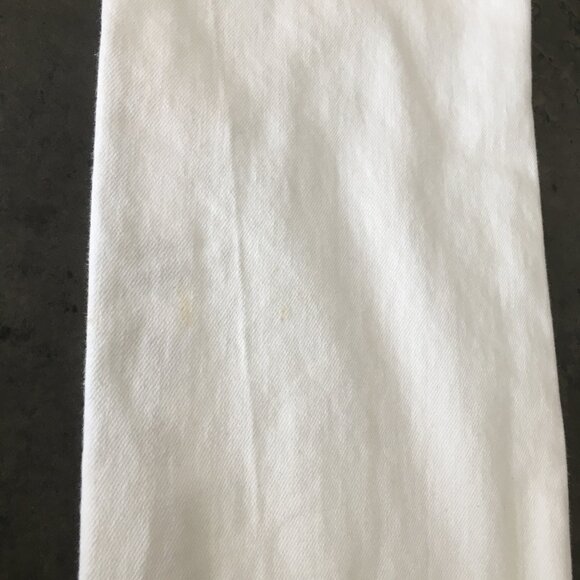 FRAME Denim Le Garcon Blanc 5 Pocket Logo Hardware Jeans - Picture 14 of 15